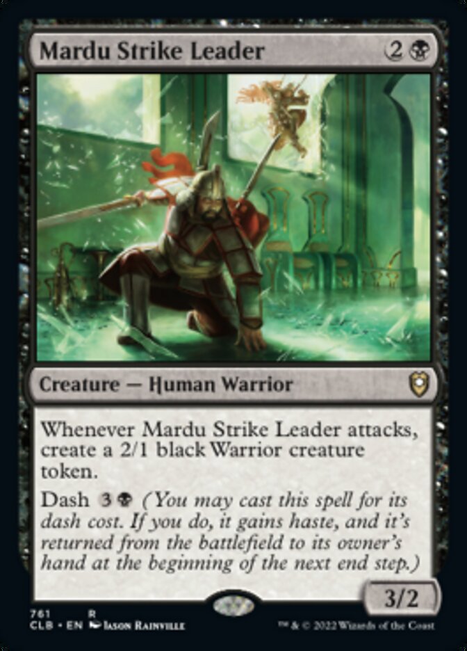 Mardu Strike Leader [Commander Legends: Battle for Baldur's Gate] | Galaxy Games LLC