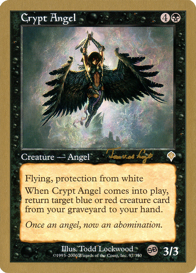 Crypt Angel (Tom van de Logt) (SB) [World Championship Decks 2001] | Galaxy Games LLC