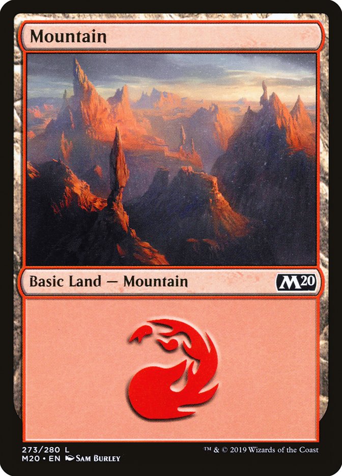 Mountain (273) [Core Set 2020] | Galaxy Games LLC