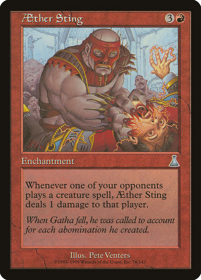 Aether Sting [Urza's Destiny] | Galaxy Games LLC