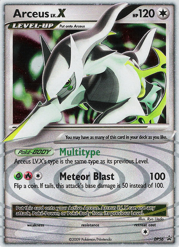 Arceus LV.X (DP56) [Diamond & Pearl: Black Star Promos] | Galaxy Games LLC