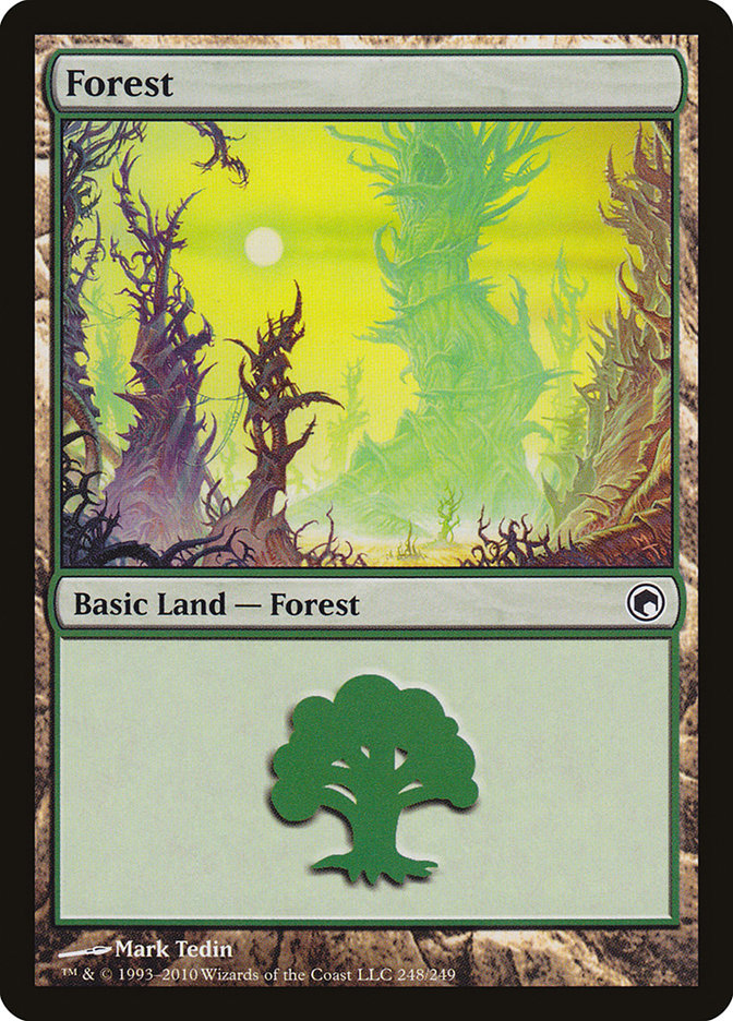 Forest (248) [Scars of Mirrodin] | Galaxy Games LLC