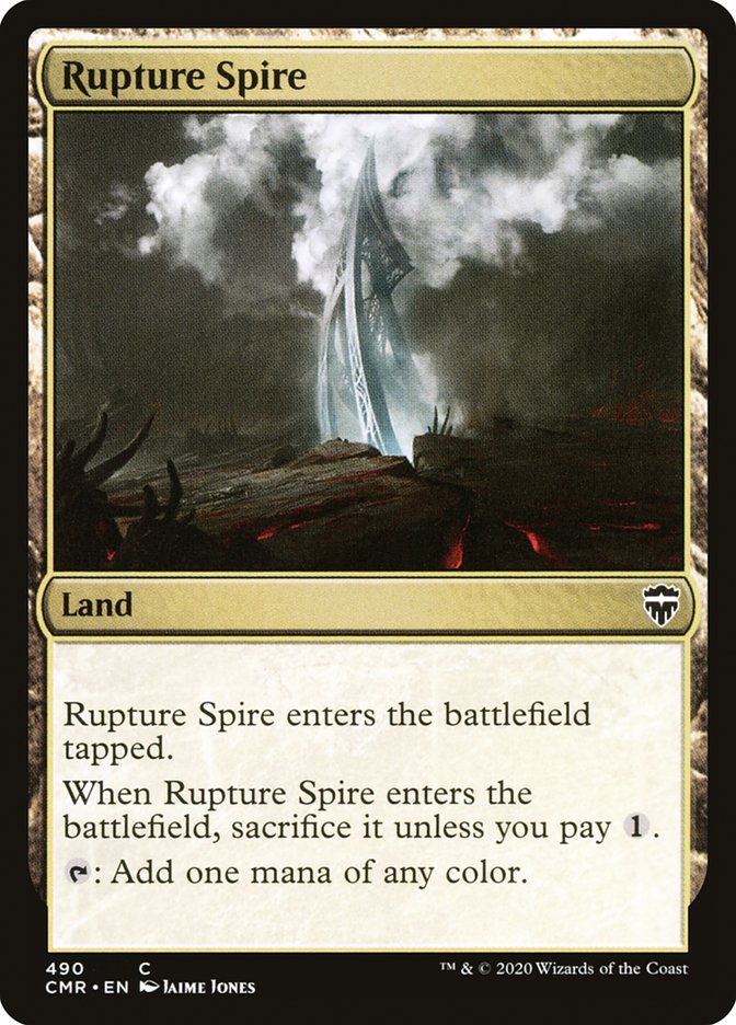 Rupture Spire (490) [Commander Legends] | Galaxy Games LLC