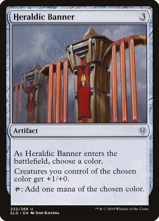 Heraldic Banner [Throne of Eldraine] | Galaxy Games LLC