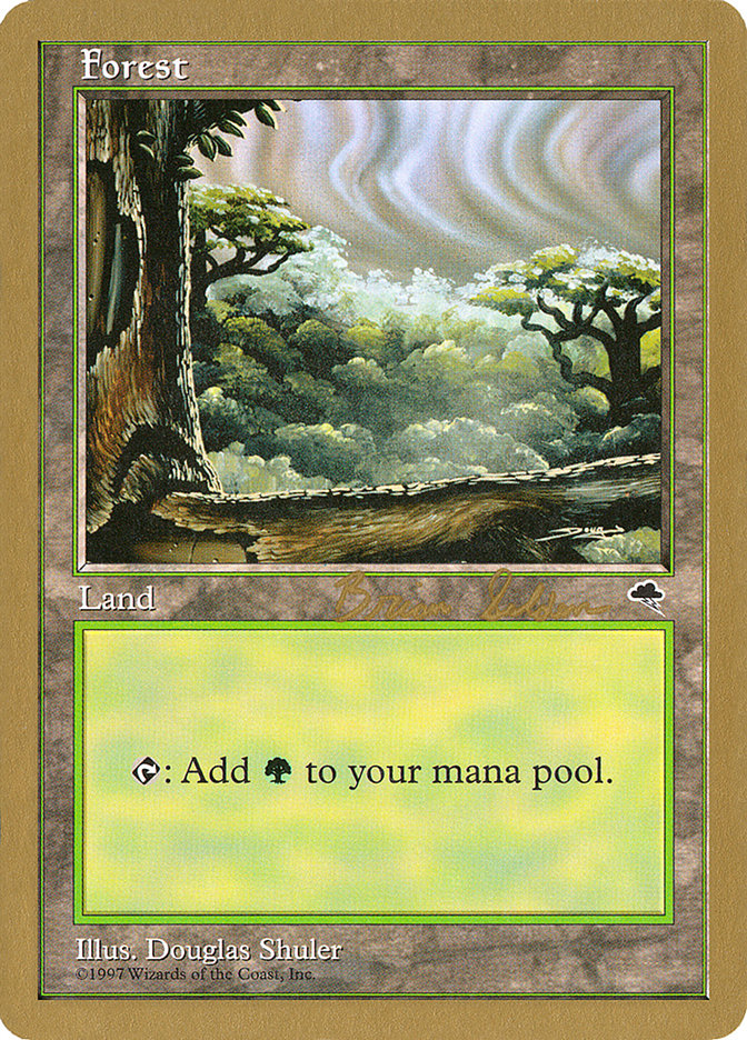 Forest (bs349) (Brian Selden) [World Championship Decks 1998] | Galaxy Games LLC