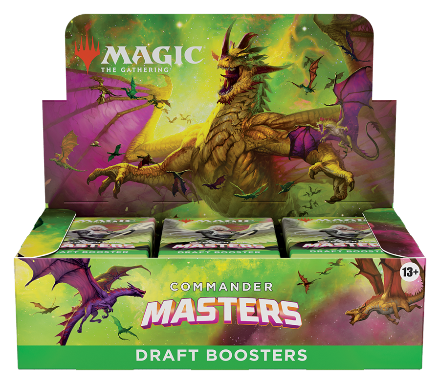 Commander Masters - Draft Booster Case | Galaxy Games LLC
