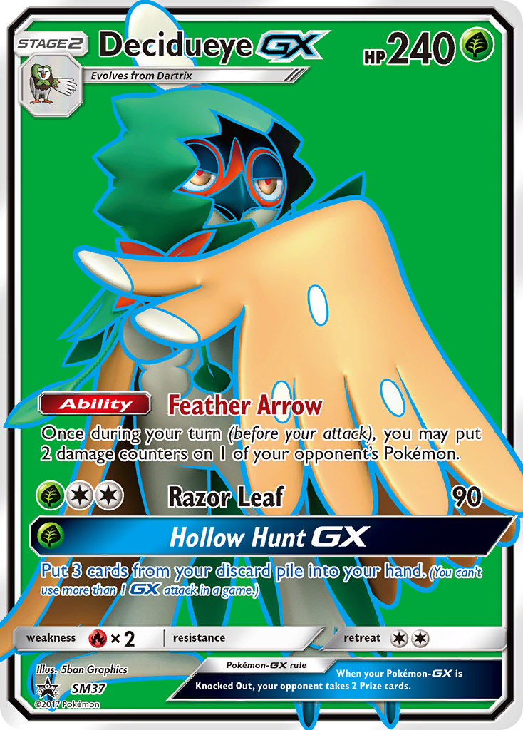 Decidueye GX (SM37) [Sun & Moon: Black Star Promos] | Galaxy Games LLC