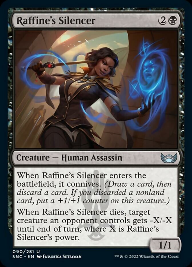 Raffine's Silencer [Streets of New Capenna] | Galaxy Games LLC
