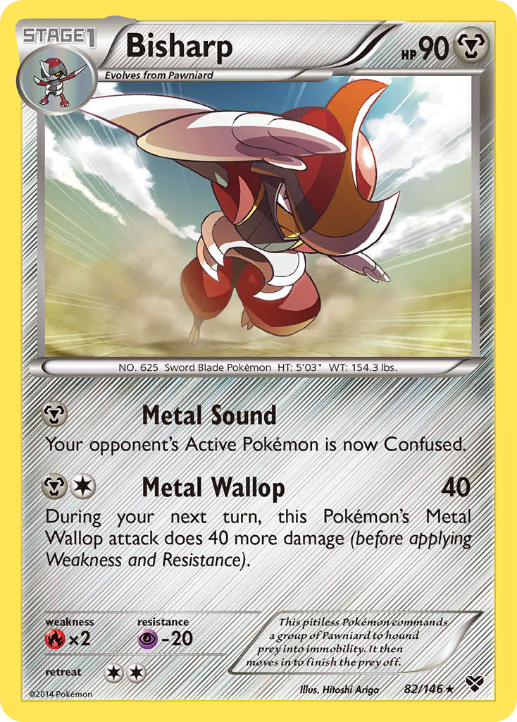 Bisharp (82/146) [XY: Base Set] | Galaxy Games LLC