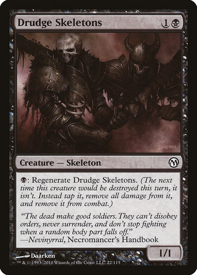 Drudge Skeletons [Duels of the Planeswalkers] | Galaxy Games LLC