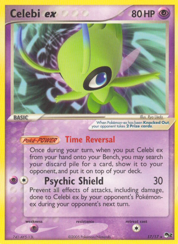 Celebi ex (17/17) [POP Series 2] | Galaxy Games LLC