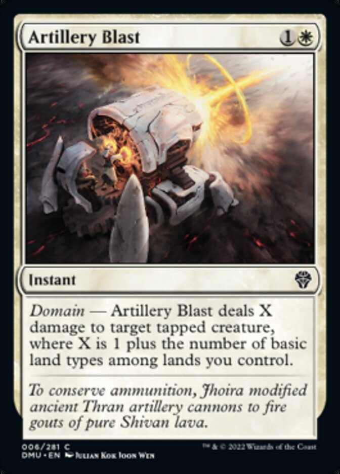 Artillery Blast [Dominaria United] | Galaxy Games LLC