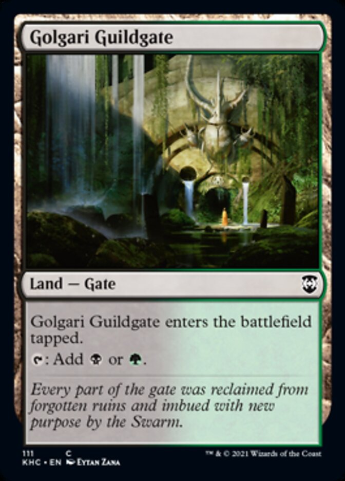 Golgari Guildgate [Kaldheim Commander] | Galaxy Games LLC