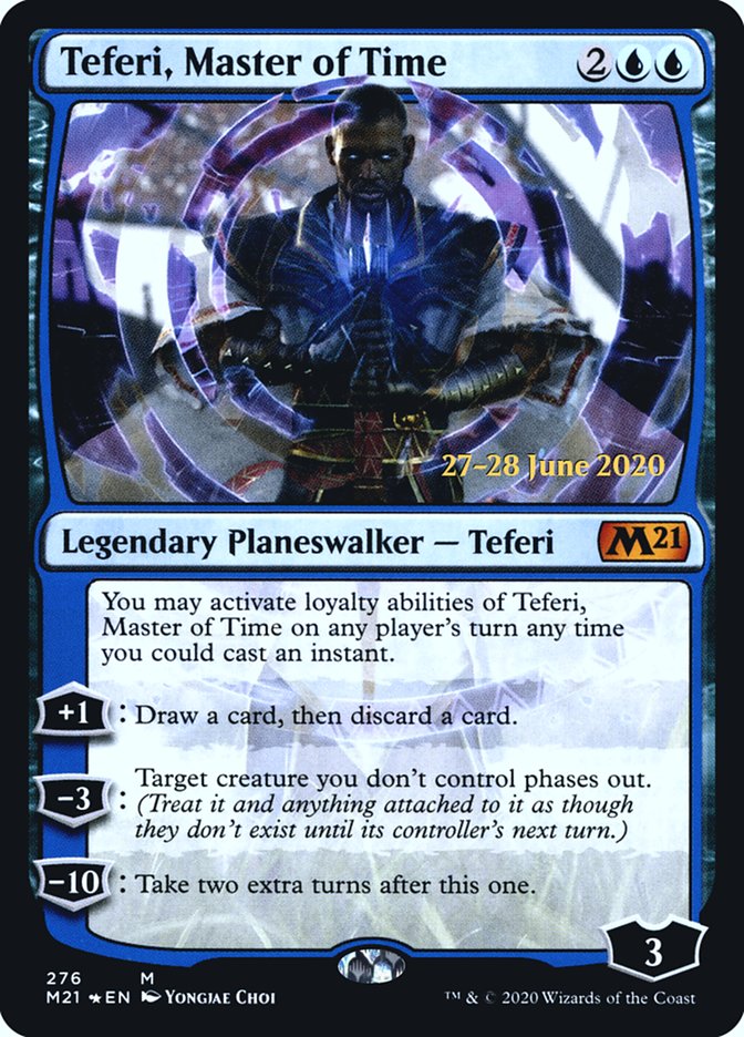 Teferi, Master of Time (276) [Core Set 2021 Prerelease Promos] | Galaxy Games LLC