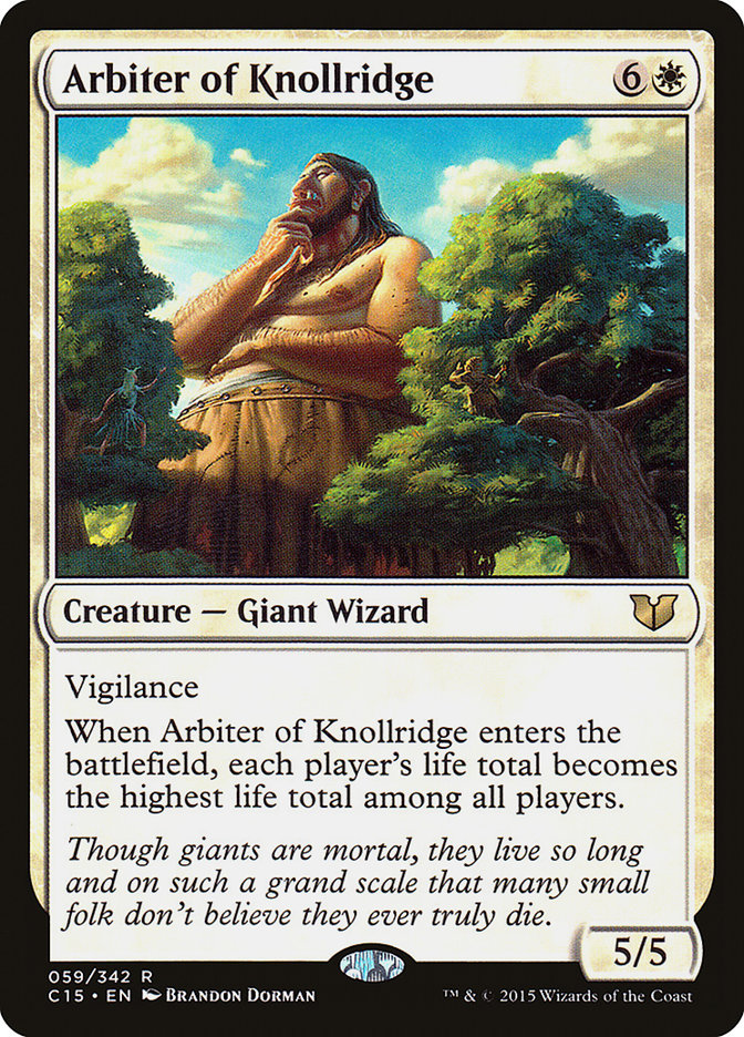 Arbiter of Knollridge [Commander 2015] | Galaxy Games LLC