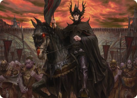 The Mouth of Sauron Art Card [The Lord of the Rings: Tales of Middle-earth Art Series] | Galaxy Games LLC