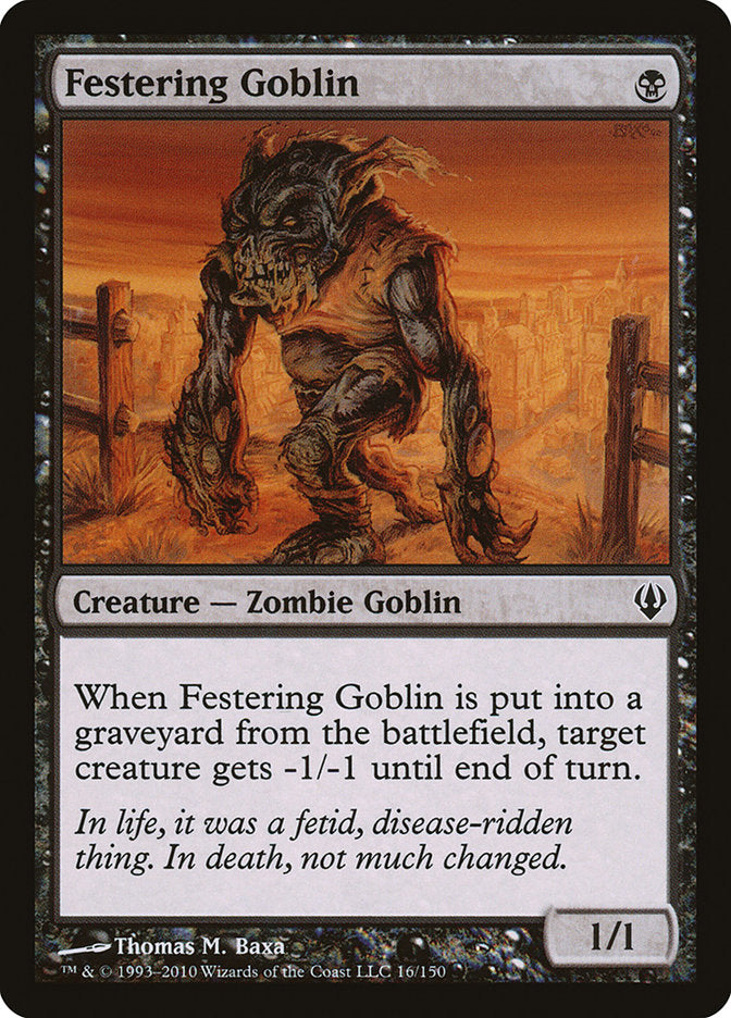 Festering Goblin [Archenemy] | Galaxy Games LLC