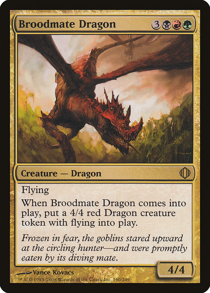 Broodmate Dragon [Shards of Alara] | Galaxy Games LLC