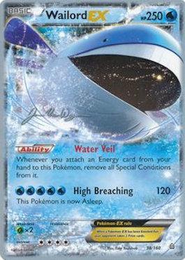 Wailord EX (38/160) (HonorStoise - Jacob Van Wagner) [World Championships 2015] | Galaxy Games LLC