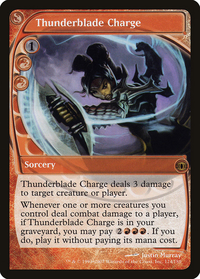 Thunderblade Charge [Future Sight] | Galaxy Games LLC