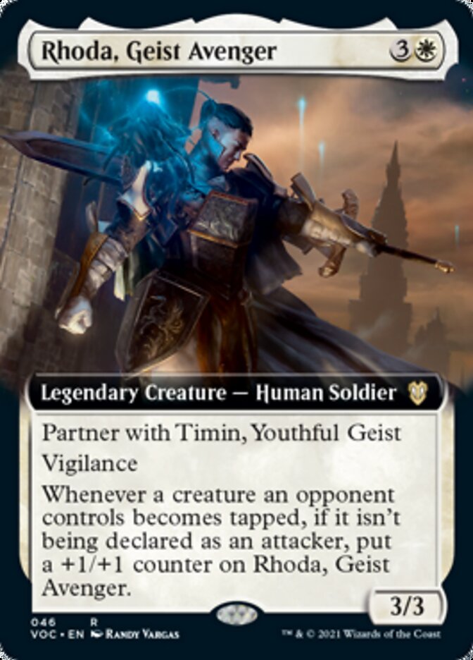 Rhoda, Geist Avenger (Extended Art) [Innistrad: Crimson Vow Commander] | Galaxy Games LLC