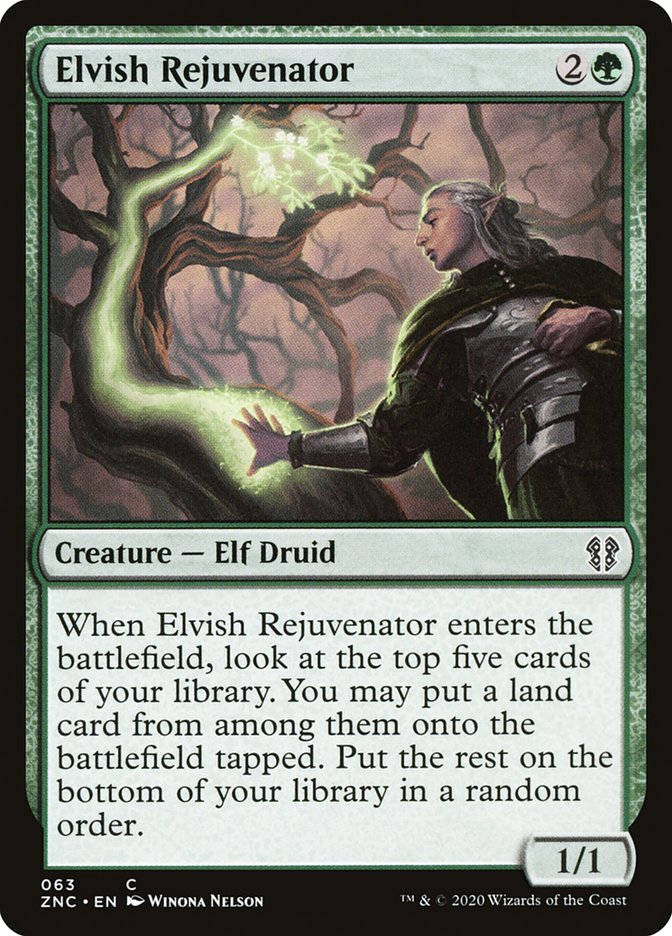 Elvish Rejuvenator [Zendikar Rising Commander] | Galaxy Games LLC