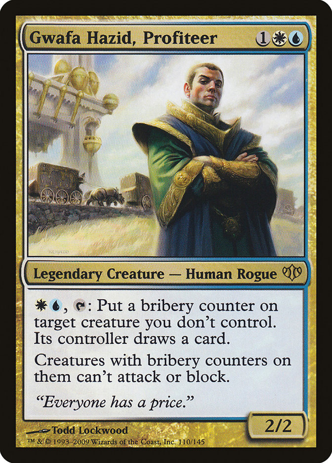 Gwafa Hazid, Profiteer [Conflux] | Galaxy Games LLC