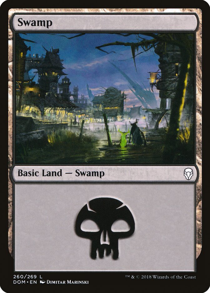 Swamp (260) [Dominaria] | Galaxy Games LLC