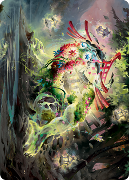 Go-Shintai of Life's Origin Art Card [Kamigawa: Neon Dynasty Art Series] | Galaxy Games LLC