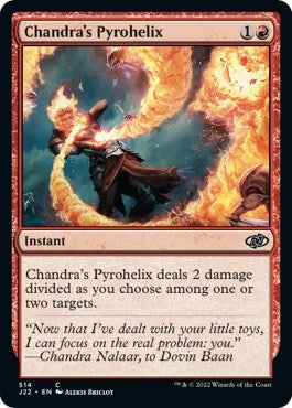 Chandra's Pyrohelix [Jumpstart 2022] | Galaxy Games LLC