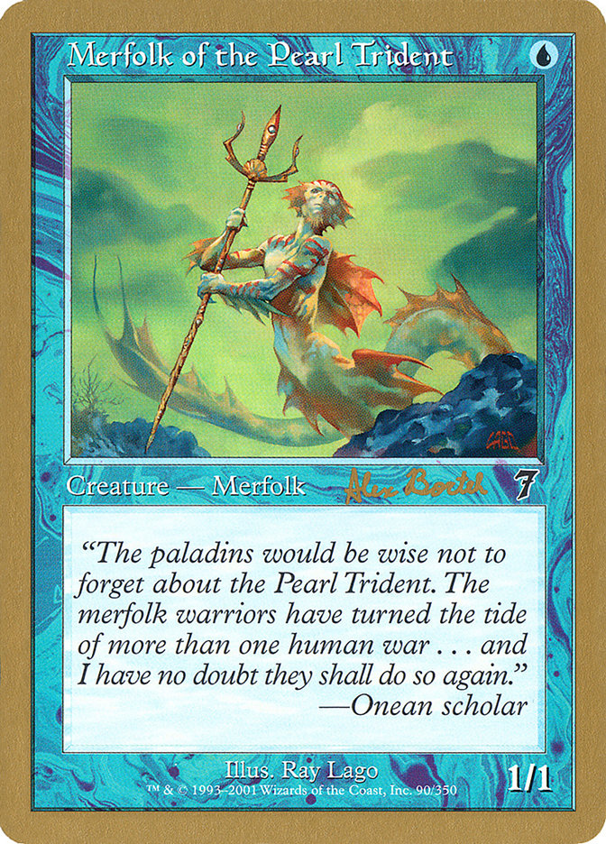 Merfolk of the Pearl Trident (Alex Borteh) [World Championship Decks 2001] | Galaxy Games LLC