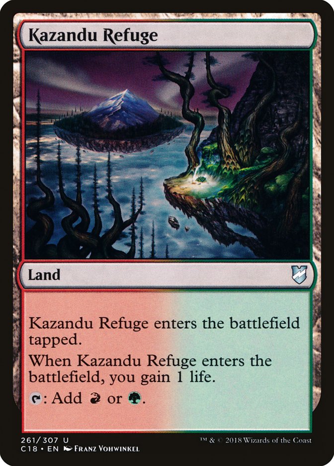 Kazandu Refuge [Commander 2018] | Galaxy Games LLC