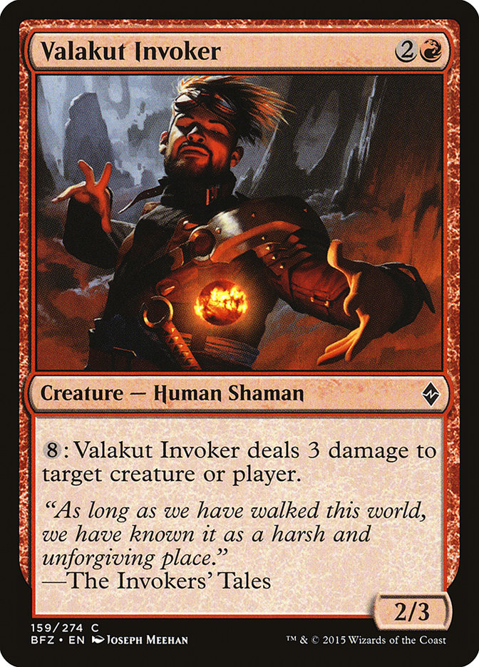 Valakut Invoker [Battle for Zendikar] | Galaxy Games LLC