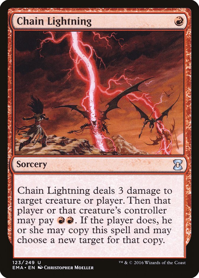 Chain Lightning [Eternal Masters] | Galaxy Games LLC