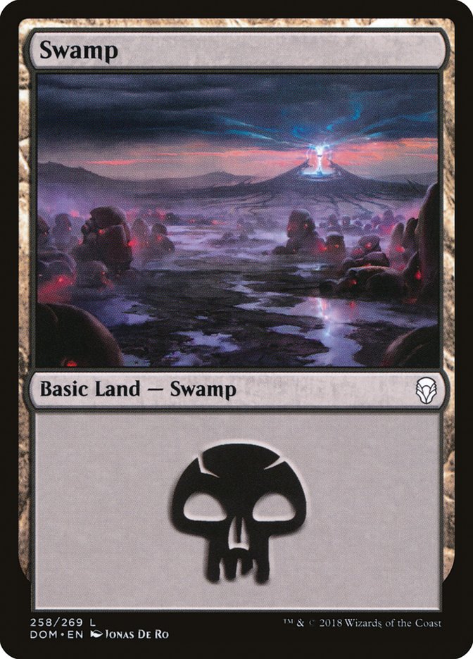 Swamp (258) [Dominaria] | Galaxy Games LLC