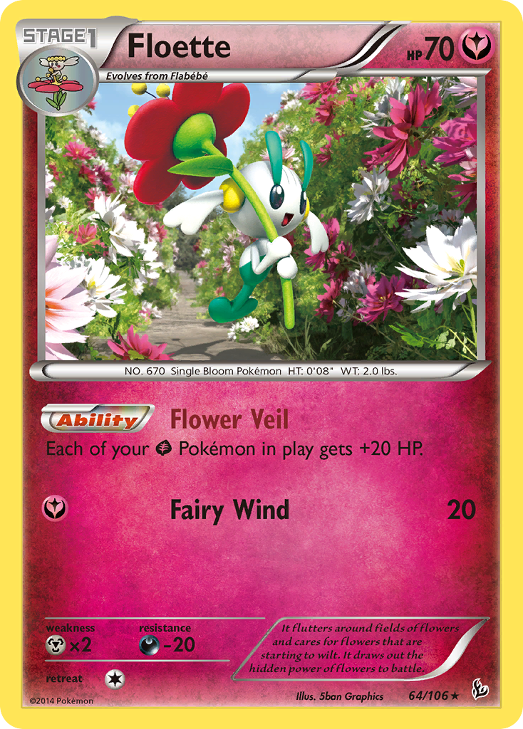 Floette (64/106) [XY: Flashfire] | Galaxy Games LLC