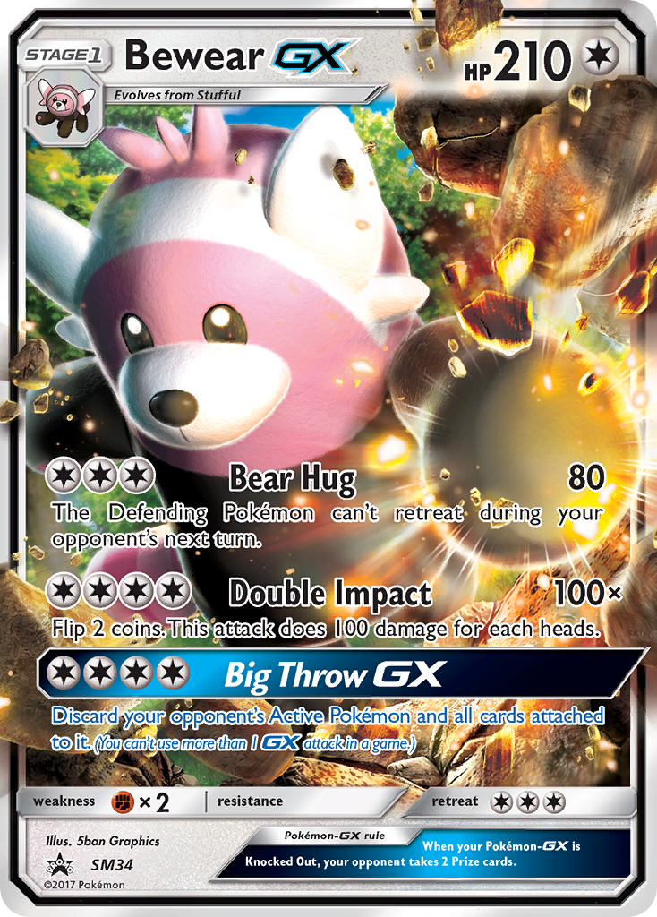 Bewear GX (SM34) [Sun & Moon: Black Star Promos] | Galaxy Games LLC