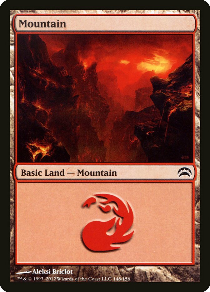 Mountain (148) [Planechase 2012] | Galaxy Games LLC