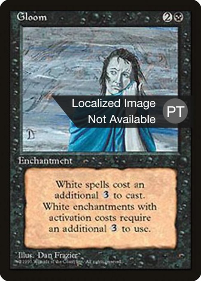 Gloom [Fourth Edition (Foreign Black Border)] | Galaxy Games LLC
