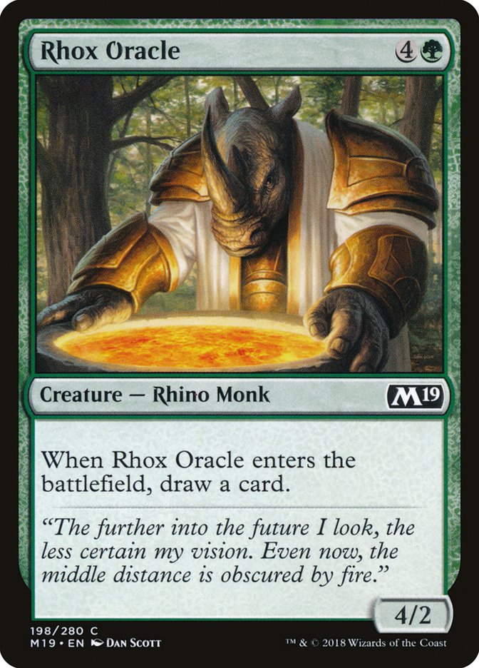 Rhox Oracle [Core Set 2019] | Galaxy Games LLC