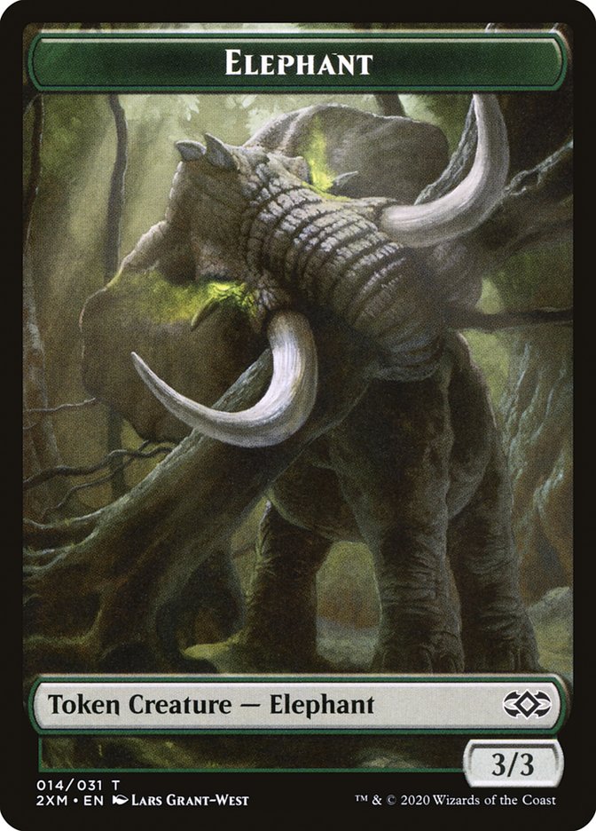 Elephant Token [Double Masters Tokens] | Galaxy Games LLC