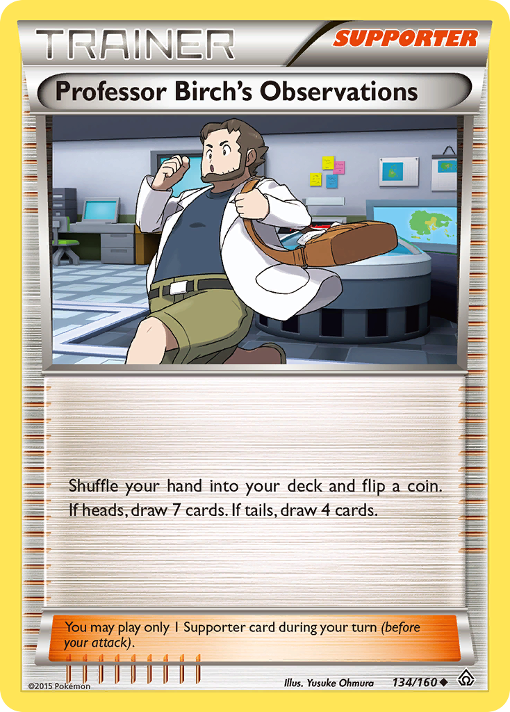 Professor Birch's Observations (134/160) [XY: Primal Clash] | Galaxy Games LLC