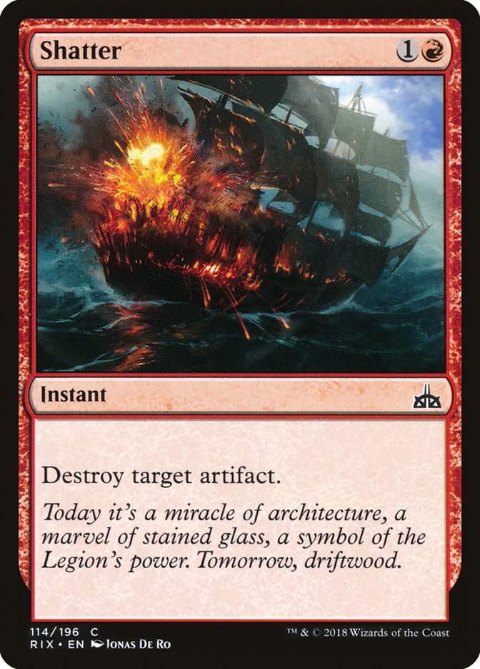 Shatter [Rivals of Ixalan] | Galaxy Games LLC