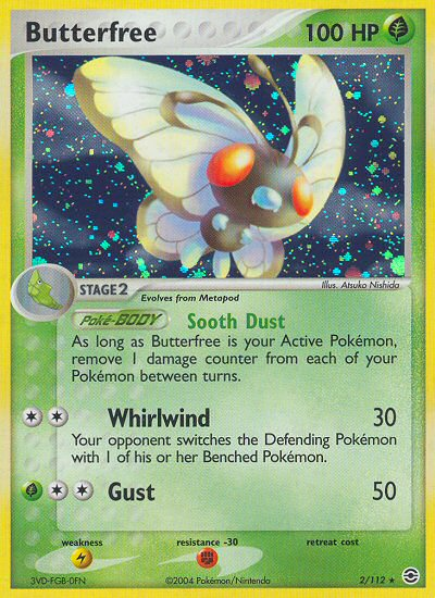 Butterfree (2/112) [EX: FireRed & LeafGreen] | Galaxy Games LLC