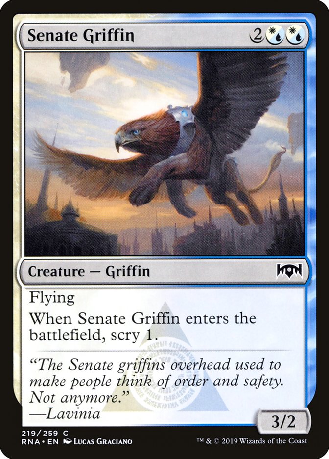 Senate Griffin [Ravnica Allegiance] | Galaxy Games LLC