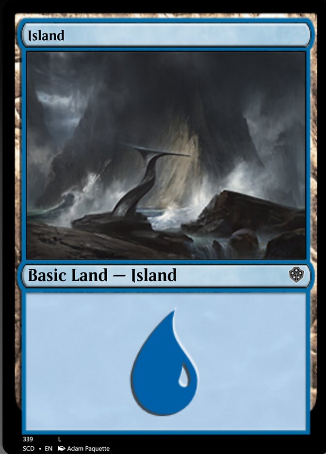 Island (339) [Starter Commander Decks] | Galaxy Games LLC