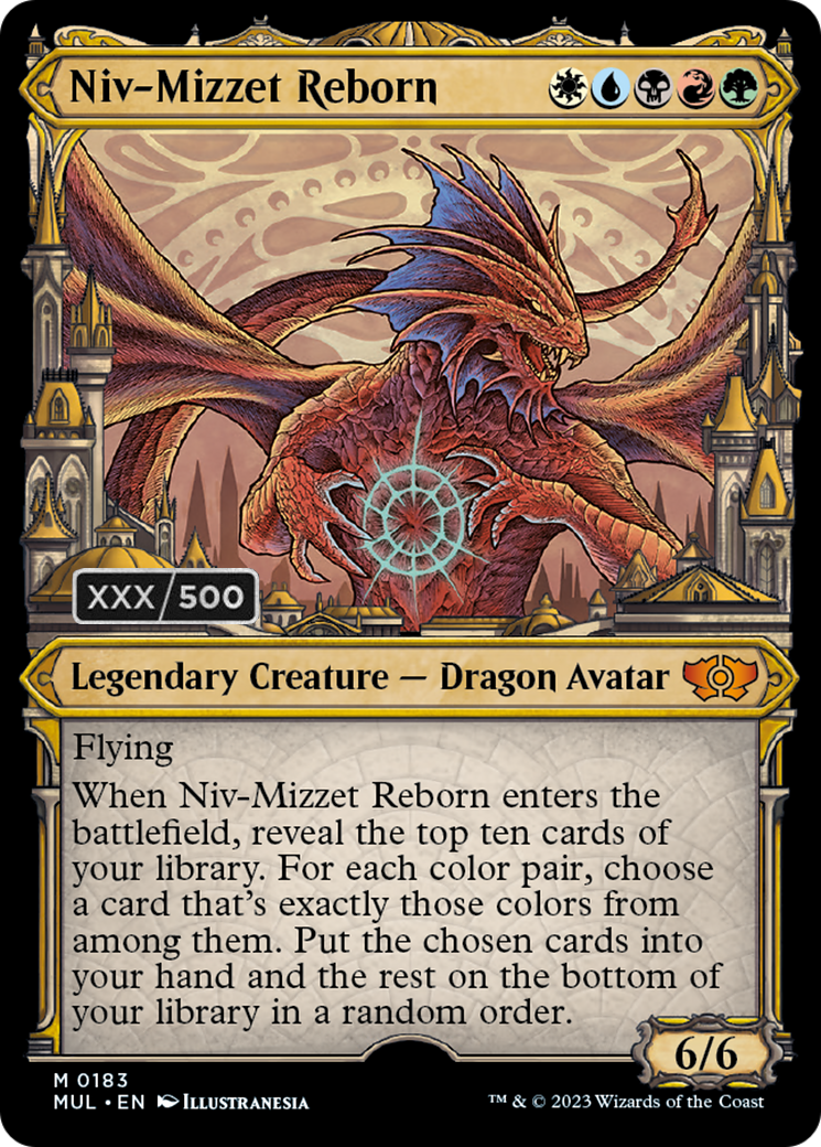 Niv-Mizzet Reborn (Serialized) [Multiverse Legends] | Galaxy Games LLC