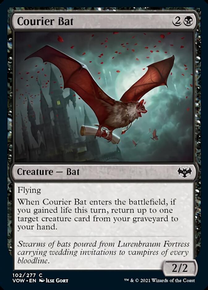 Courier Bat [Innistrad: Crimson Vow] | Galaxy Games LLC