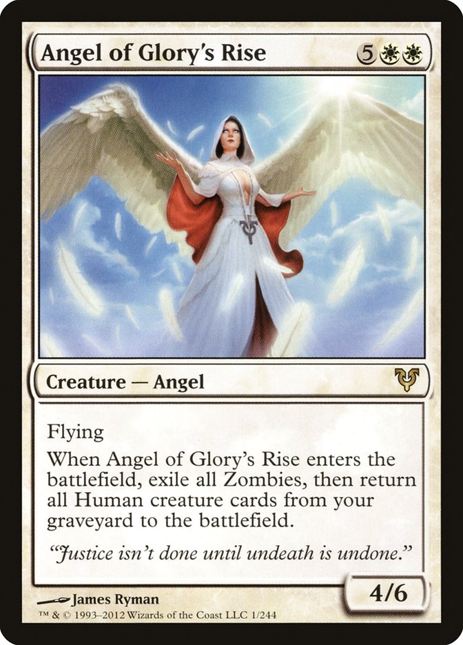 Angel of Glory's Rise [Avacyn Restored] | Galaxy Games LLC