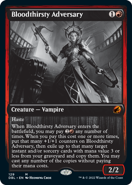 Bloodthirsty Adversary [Innistrad: Double Feature] | Galaxy Games LLC